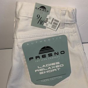 VTG 90’s FRESNO The Jean Company Hi Waist Ladies Mom Relaxed Shorts SZ 9/10 NWT